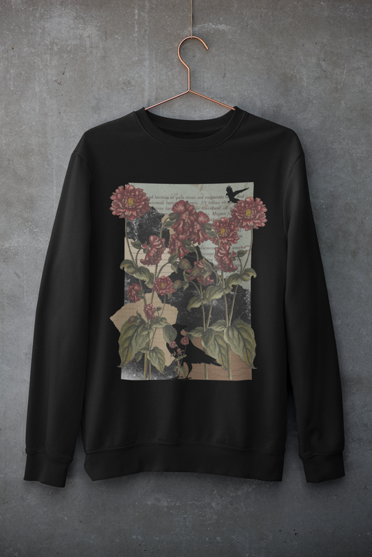 Abstract Art Crow Sweatshirt