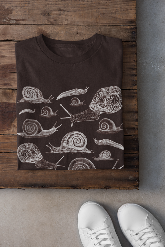 Cottagecore Snails Shirt