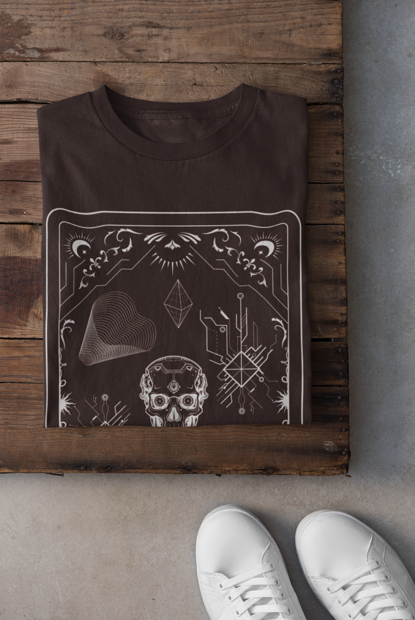 Cyberpunk Tarot Card Shirt